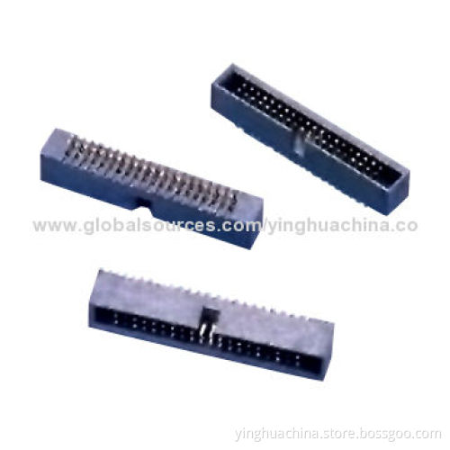 SMT Box Headers, Straight/Right Angle, 1.27mm Pitch, 5.4mm Height, Available in BlackNew
